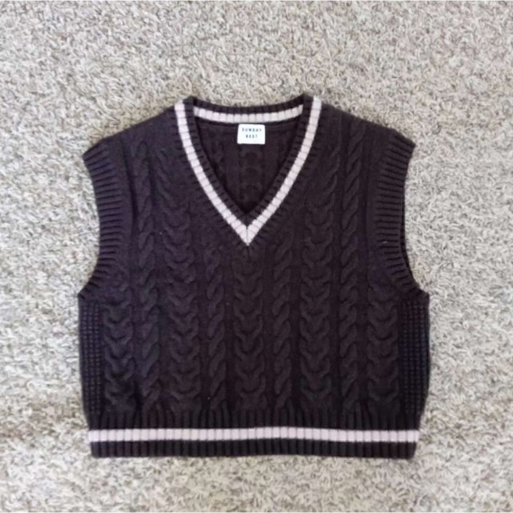 NWOT Sunday Best Sweater Vest
